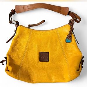 Dooney & Bourke Vibrant Yellow Hobo Bag
